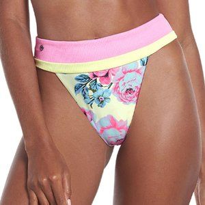 NWOT, Never Worn MAAJI Sienna Reversible Banded High Waist Bikini Bottoms L